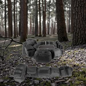 Ceinture de patrouille rembourrée réglable MOLLE, tactique et utilitaire avec étui - Product Image 1