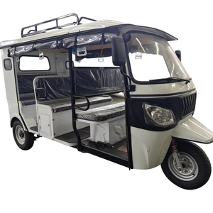 รถสามล้อรับจ้างแบบเปิดประทุน พร้อมมอเตอร์ 60v 3kw สำหรับใช้งานโดยสาร - Product Image 2