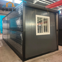 Maison conteneur préfabriquée pliable modulaire mobile de 20 pieds, prête à l'emploi, pour usage résidentiel, fabriquée en Chine