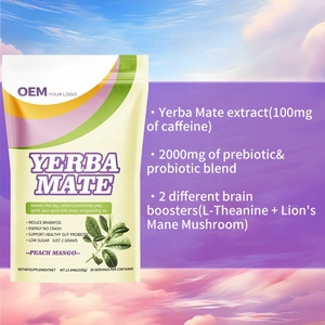 Poudre de thé Yerba Mate instantanée, directement de l'usine OEM, emballage personnalisé, multiples designs d'étiquettes, MOQ flexible pour les clients de marque - Product Image 3