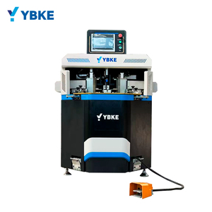 เครื่องเชื่อมมุมอลูมิเนียมแบบควบคุมด้วย PLC รุ่น YBKE Nine Axis Heavy Duty สำหรับทำหน้าต่างและประตูอลูมิเนียม ความสูงสูงสุด 180 มม. - Product Image 1