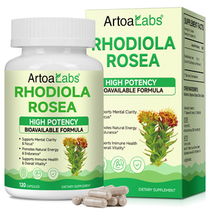 Integratore di Estratto di Rodiola <span class=keywords><strong>Rosea</strong></span> 500mg ArtoaLabs, Capsule di Rodiola <span class=keywords><strong>Rosea</strong></span> OEM Etichetta Privata per Concentrazione, Umore e Supporto Immunitario - Product Image 6