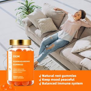 Gomitas de Ashwagandha para el Alivio del Estrés y el Sueño, Suplemento Vegano con Extracto de Raíz de Ashwagandha para la Ansiedad - Product Image 5