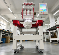 Nouvelle machine à broder 3D à 2 têtes pour la broderie de logos en relief et en mousse