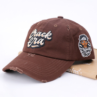 2022 papa chapeau casquette de Baseball non structurée Vintage broderie Patch personnalisé 3D brodé casquette de Baseball en détresse chapeau de Baseball