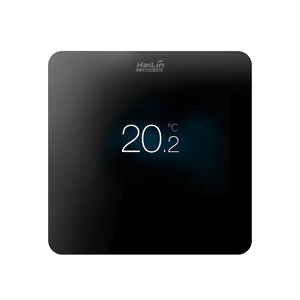 Thermostat intelligent à écran tactile couleur pour chauffage hydronique 220V AC, montage encastré, minuterie programmable, application Tuya Wifi, D ViviD-W Wi-Fi - Product Image 1