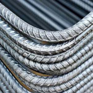 Construcción de hormigón reforzado laminado en caliente acanalado deformado acero al carbono hierro barra redonda barra de refuerzo para la construcción - Product Image 2