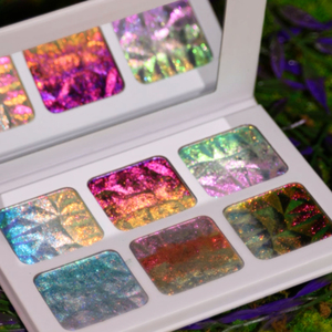 Khuyến mãi HOT 2026 Phấn mắt cầu vồng đa sắc cầu vồng đổi màu siêu lấp lánh hiệu ứng hologram phát sáng - Product Image 2