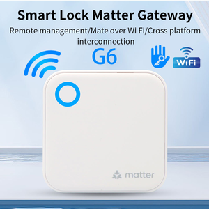 Passerelle Hub de Verrouillage Intelligent Matter G6 2.4G WiFi avec Contrôle d'Accès, Stockage Cloud et Contrôle Vocal via Application pour Serrure de Porte Intelligente - Product Image 3