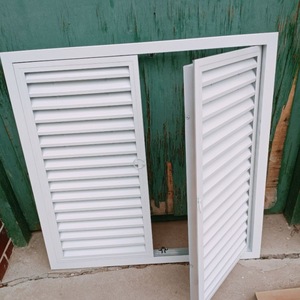 2024 nouvelle <span class=keywords><strong>persienne</strong></span> pivotante extérieure en aluminium réglable pour les fenêtres à persiennes aériennes de maison et d'appartement - Product Image 1