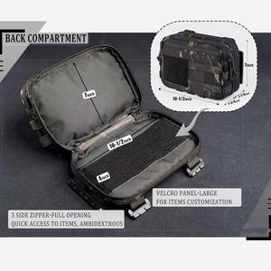 Muestra Gratuita 2024, Bolso Táctico Funcional para el Pecho, Chaleco de Moda Estilo Hip Hop, Mochila de Cintura, Mochila Negra para el Pecho - Product Image 3