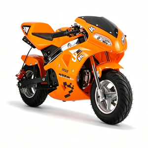 Mini moto de poche tout-terrain 49cc 4 temps refroidie par air, homologuée CE, avec décalcomanie personnalisée pour jeunes - Product Image 1