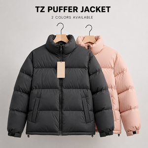 Giacca in Maglia Traspirante con Cerniera di Alta Qualità, Taglie Grandi, Calda e Confortevole per l'Inverno, Antivento e Antigelo, Unisex, Imbottita - Product Image 1