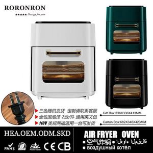 Venta al por mayor de fábrica 2023 freidora hogar <span class=keywords><strong>Visual</strong></span> Visible 15L/12L 15 litros/12 litros ventana grande freidoras de aire inteligentes - Product Image 3