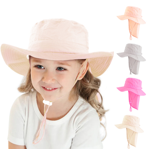 All'ingrosso <span class=keywords><strong>di</strong></span> alta qualità per bambini cappelli a secchiello a tesa larga con stringa <span class=keywords><strong>di</strong></span> due dimensioni cappelli <span class=keywords><strong>di</strong></span> pescatori in Nylon - Product Image 1