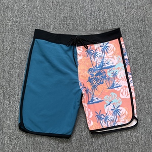Bermudas de Baño de Lona 92% Poliéster de Secado Rápido para <span class=keywords><strong>Hombre</strong></span> al por Mayor con Estampado Floral Personalizado por Sublimación - Product Image 5