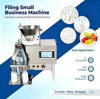 Ligne de production de machines de comptage et d'embouteillage entièrement automatiques à vibration pour gélules molles, capsules dures, pilules et comprimés, certifiée CE, en plastique et résistante à l'huile