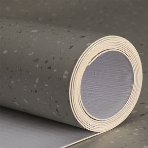 Vinil tenun warna-warni rol lantai PVC antiselip, 0.4MM 2.2MM untuk kamar tidur ruang tamu sekolah dengan perekat Mudah - Product Image 1