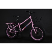 7 vitesses 20 pouces Cruiser vélo avec frein à disque fourche en acier aluminium gros pneu vélo de montagne en vente pour Chopper Fat Bike