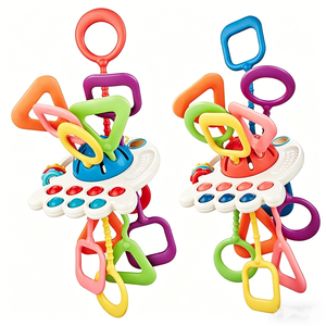 Nuevo Producto: Juguete Sensorial de <span class=keywords><strong>Pulpo</strong></span> <span class=keywords><strong>para</strong></span> Bebés, Esenciales <span class=keywords><strong>para</strong></span> Recién Nacidos, Sonajero de Silicona Educativo <span class=keywords><strong>para</strong></span> Bebés, Venta al Por Mayor - Product Image 1