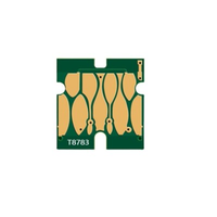 Cartouches jetables Ocbestjet 4 couleurs à usage unique T8781-T8784 pour imprimante Epson WorkForce Pro WF-R5190/WF-R5690 (EUR)