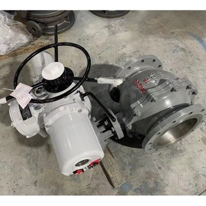 Válvula de Bola Q947F-25C DN300 con Sello Suave Antiestático a Prueba de Explosiones 200 psi de Acero al Carbono Tipo Interruptor para Temperatura Normal - Product Image 1
