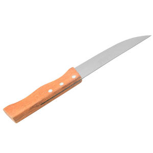 Cuchillo con mango de madera de acero inoxidable, cuchillo de carnicero de cocina, rebanador de carne, frutas, verduras, Festival musulmán, cuchillo Ruzi Eid Al Fitr - Product Image 3