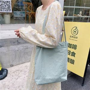 DLBZ Vente en gros de sacs fourre-tout en toile personnalisés pour femmes, simples, écologiques, unis, avec compartiments - Product Image 4