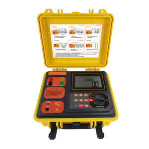 Comprobador de Resistencia de Tierra S480, Medidor de Resistividad del Suelo, Prueba de Voltaje CA 220v, IP55, 1 Año de Garantía - Product Image 5