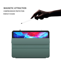 Casing Kulit Tahan Guncangan, Penutup Tablet Cerdas 12. Inci, Casing Kulit Kustom untuk Ipad Apple Ipad