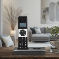 Téléphone portable DECT Téléphone TAM Fonction vocale Téléphone sans fil analogique