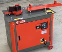 Machine à cintrer les barres d'acier CNC de 25 types pour les composants de noyau de construction Boîte de vitesses à roulement de moteur PLC Garantie 1 an