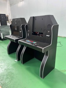 Borne d'arcade universelle QIQU à écran horizontal de 19 pouces, multi-jeu, avec châssis métallique pour laverie automatique et station-service - Product Image 6