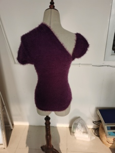 <span class=keywords><strong>Pull</strong></span> pour femmes de haute qualité <span class=keywords><strong>pull</strong></span> en fil doux <span class=keywords><strong>sans</strong></span> manches pour l'hiver Style décontracté avec motif solide Design à la mode - Product Image 4