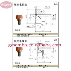 Electrodos de Soldadura de Perno de Alta Calidad <span class=keywords><strong>Agera</strong></span>, Perno Guía para Soldadura de Tuercas, Perno KCF para Soldadura de Tuercas - Product Image 6
