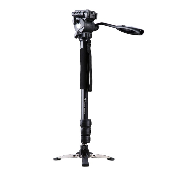 Weifeng WF 3958 Aluminum Mini/Lightweight Monopod DSLR Video Camera 65" Fluid Drag Head Smartphone Holder Travel Photography
