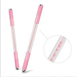 Ferramentas profissionais de tatuagem Colorful Clear Beauty Semi Permanent Maquiagem Ferramenta Manual Sobrancelha Eyeliner Lip Microblading Pen Holder