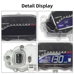Conjunto de Tablero de Instrumentos con Velocímetro Digital LCD para Motocicleta Honda CG160 - Product Image 4