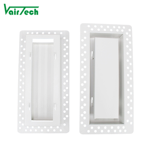 Hvac вентиляционный металлический белый настенный регистр вентиляционное отверстие потолка 4x10 металлическое вытяжное отверстие для гипсокартона - Product Image 3