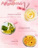 Minyak Biji Camellia Minyak Arnica Perawatan Bibir Melembapkan Tahan Lama Anti-Penuaan Polipeptida 10ML Tanpa Logo Tersedia