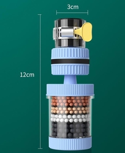 Filtre Universel à Six Couches Amovible et Lavable pour Robinet de Cuisine, Douche Anti-Éclaboussures et Économiseur d'<span class=keywords><strong>Eau</strong></span> - Product Image 3