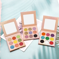 Haute Pigment Fard À Paupières Palette En Gros Haute Qualité Mat Maquillage Ombre À Paupières Palette Vegan Personnalisé Votre Logo