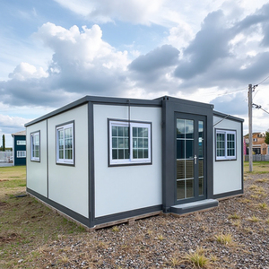 Maison pliable en conteneur extensible standard australien avec 2 chambres, cuisine, 20 pieds, 40 pieds, maisons préfabriquées, appartement pour grand-mère - Product Image 1