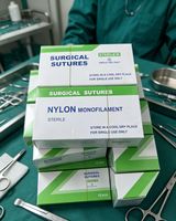 Kits vétérinaires : Matériel chirurgical, Sutures en Acide Polyglycolique/PDS, Polydioxanone/PDO, Soie/Nylon/Catgut Monofilament pour Hôpitaux vétérinaires