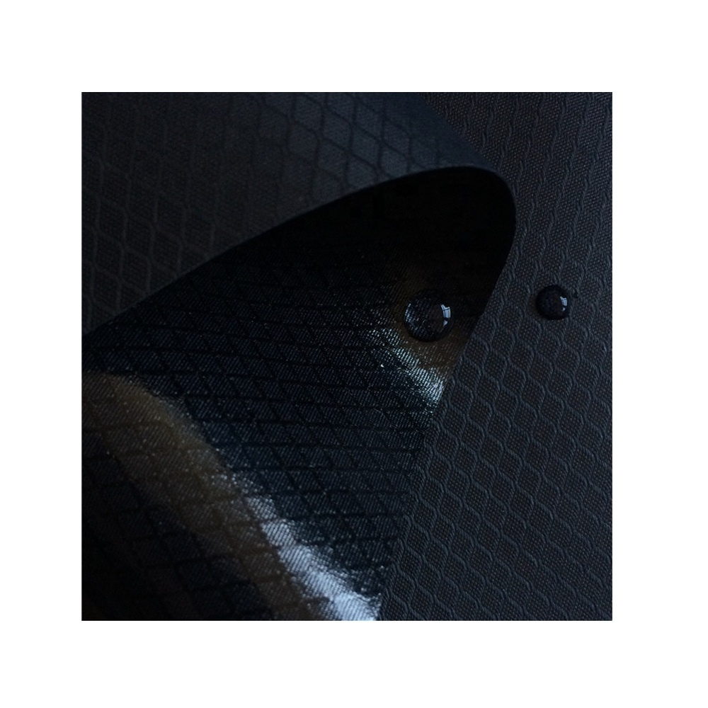 Экологичная ткань для улицы 210D, нейлоновая ткань с алмазным рипстопом и подложкой из ТПУ с полиуретановым покрытием