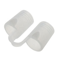Dilatateur nasal anti-ronflement en silicone médical 2025, bleu clair, 4 tailles, OEM/ODM personnalisé, emballage en vrac, ventilation nasale