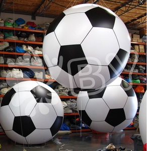 Promotional Football Shape Helium <strong>Balloon</strong> Outdoor Inflatable Soccer Helium <strong>Balloon</strong> for Decoration - Product Image 1