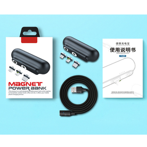 สินค้าใหม่พอลิเมอร์ไร้สายแบตเตอรี่แบบพกพาแม่เหล็กมินิชาร์จสมบัติสำหรับโทรศัพท์ประเภท <span class=keywords><strong>C</strong></span> ธนาคารอำนาจไมโคร - Product Image 6