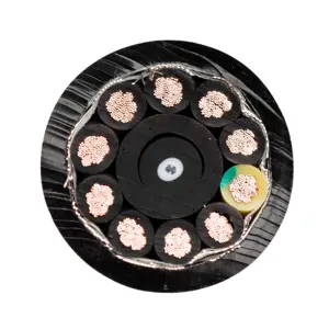 Lskabel Cable de alambre Flexible RVV 2x0,5mm 2 núcleos 1,5 Mm 2,5mm H05vvh2f eléctrico plano Pvc cobre aislado calefacción IEC 60227 2kv