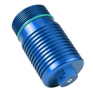 BEVINSEE Couvercle de filtre à huile anti-fuite pour moteurs, amélioré pour les moteurs VW EA888 Gen 3 4 1.8T 2.0T, bouchon de filtre à huile pour <span class=keywords><strong>Audi</strong></span> - Product Image 1